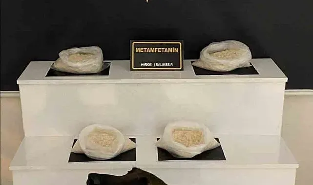 Balıkesir'de uyuşturucu operasyonu