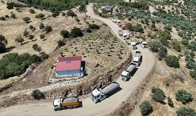 Yenipazar'da Mestanlar yolu genişliyor, asfalt çalışmaları sürüyor