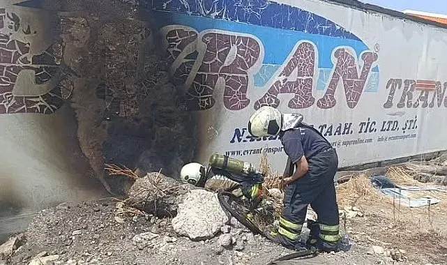 Dörtyol'da iş yerinde çıkan yangın kontrol altına alındı