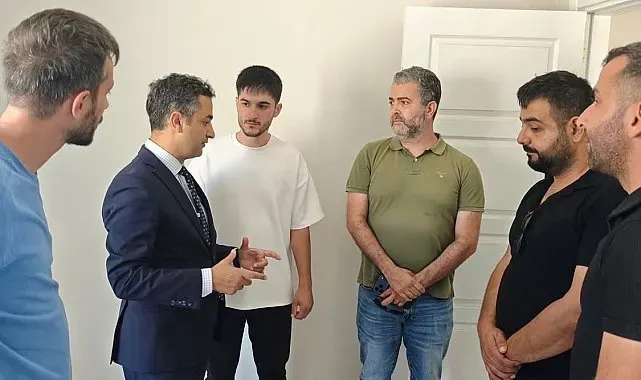 Ballıöz Mahallesi'nde köy konutlarınca çalışmalar sürüyor