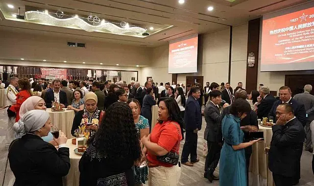 Ankara'da Çin Halk Kurtuluş Ordusu'nun kuruluşunun 99. yıl dönümü kutlandı