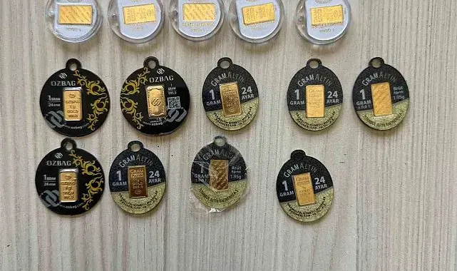Bolu'da kuyumculara sahte altın satmaya çalışan 2 şüpheli tutuklandı