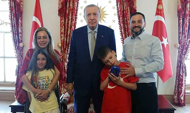 Cumhurbaşkanı Erdoğan "Cake Not Hate" kampanyasıyla tanınan Joshua Harris'i kabul etti