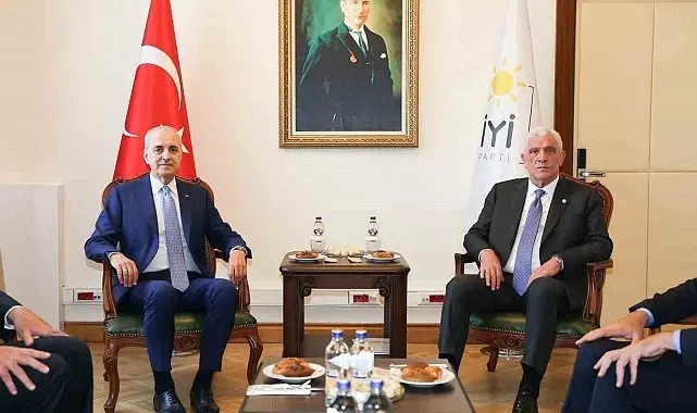 TBMM Başkanı Kurtulmuş'tan İYİ Parti'ye ziyaret
