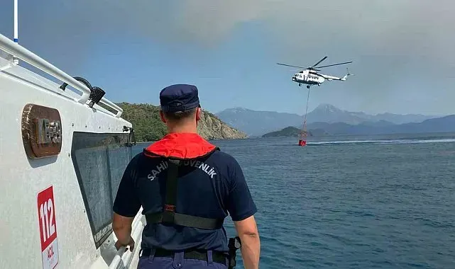 Sahil Güvenlik su alma noktalarında güvenliği sağlıyor