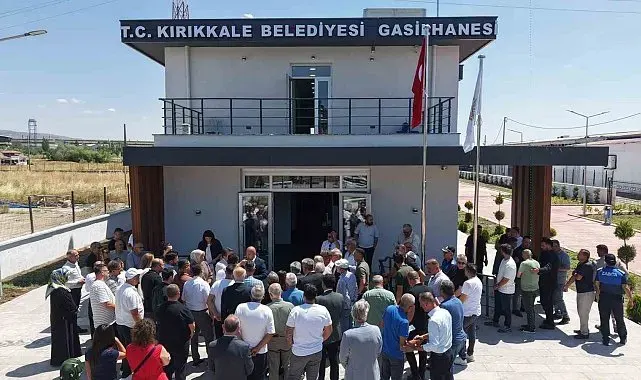 Kırıkkale'nin ilk modern gasilhanesi hizmete açıldı