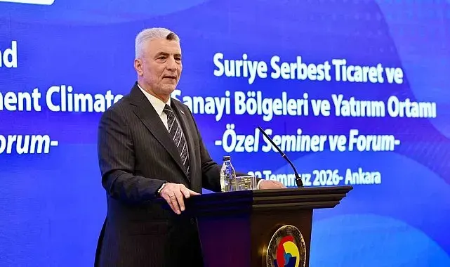 Bakan Bolat: "Önümüzdeki ay sonunda Uluslararası Şam Fuarı çok geniş katılımla yapılacak"