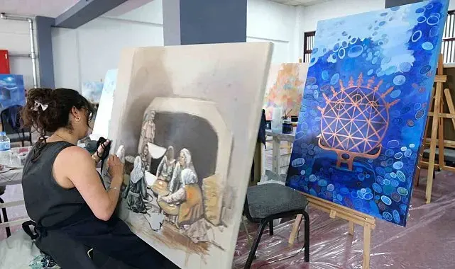 8. Uluslararası Sanat Çalıştayı Çorum'da başladı: 34 sanatçı Çorum'u tuvalleriyle anlatacak