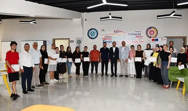 PACE Projesi kursiyerleri sertifikalarını aldı