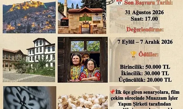 Kastamonu'nun kültürel mirasını en iyi anlatacak senaryo yarışmayla belirlenecek