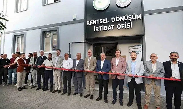 Alanyurt kentsel dönüşüm ofisi açıldı