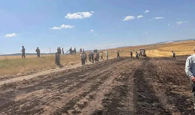 Seyitgazi ilçesinde bir yangın daha