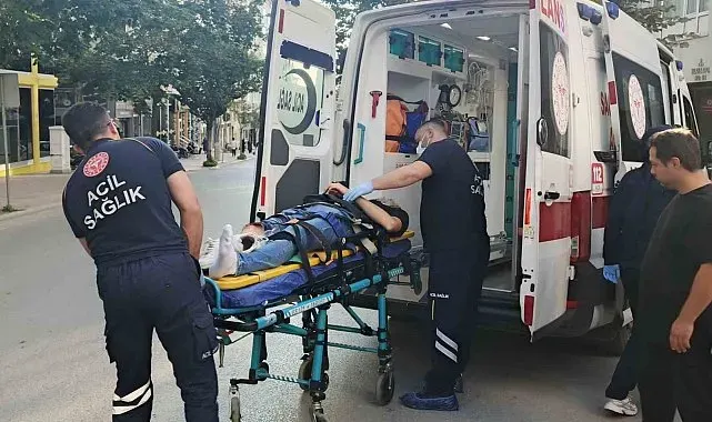 Bafra'da trafik kazası: 1 yaralı