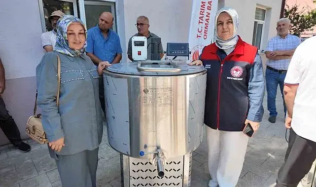Düzce'de 45 üreticiye süt soğutma tankı desteği