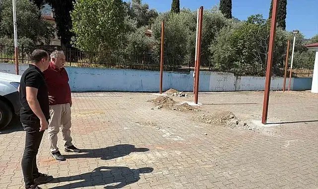 Bozdoğan'daki çalışmalar yerinde incelendi