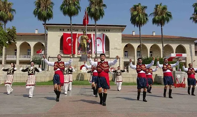 Mersin'de Kıbrıs Barış Harekatının 52. yıl dönümü törenle kutlandı