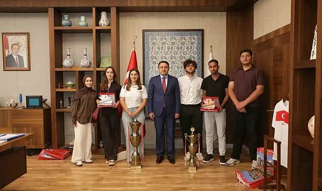 Vali Işın, DUSCART Takımı'nı ağırladı