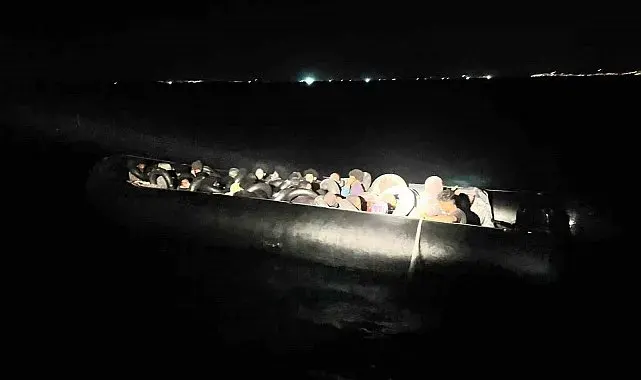 Aydın açıklarında 38 düzensiz göçmen yakalandı