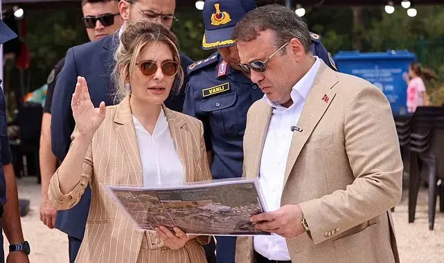 Vali Sözer Gölpark Fest'te incelemelerde bulundu