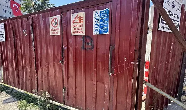 Merkez Çarşısı inşaatı mühürlendi