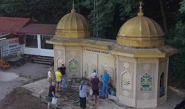 Bu su için şehir dışından geliyorlar