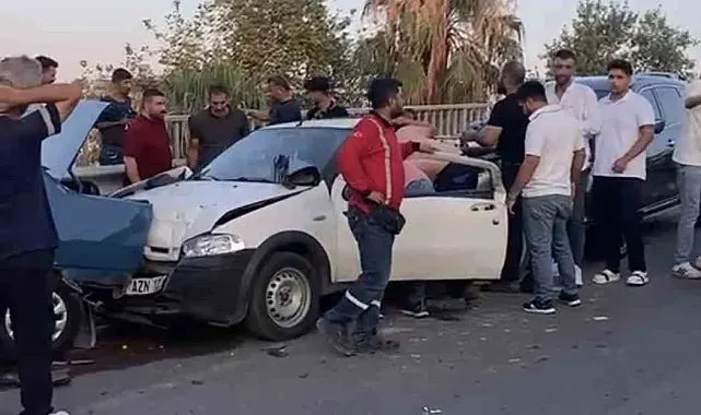 Tarsus'ta zincirleme kaza: 3 yaralı
