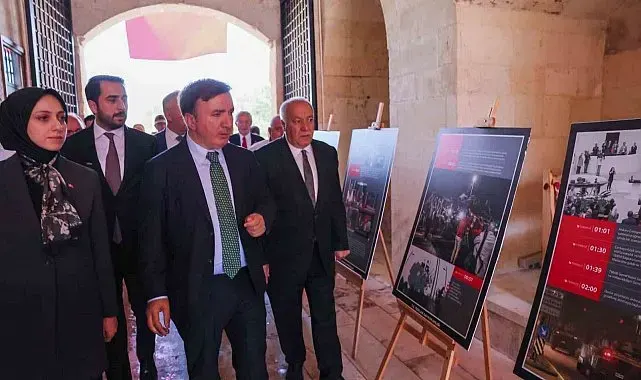 Tercan'da 15 Temmuz Fotoğraf Sergisi açıldı