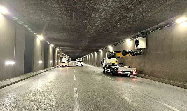 Aydınlatma sistemleri bakımdan geçirildi