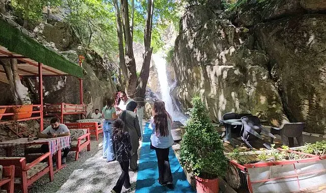 Nehri Şelalesi'ne yoğun ilgi