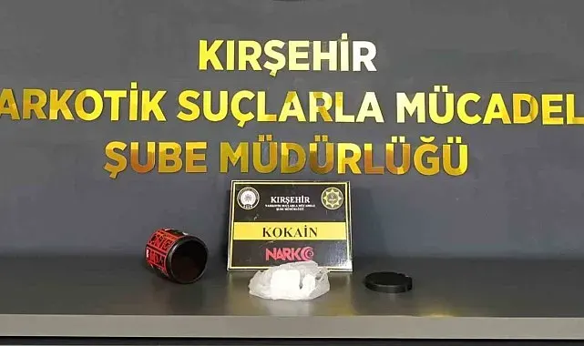 Kırşehir'de uyuşturucu operasyonu