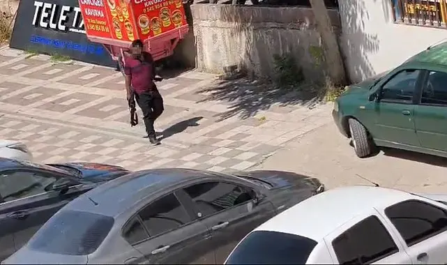 Pompalı tüfekle havaya ateş açan şahıs paniğe neden oldu
