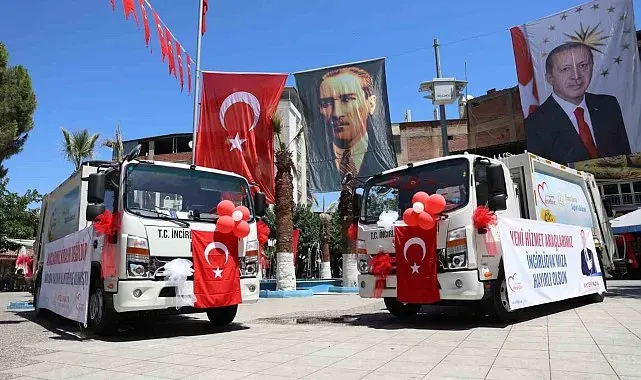 Başkan Kaya'dan İncirliova'ya son üç yılda 23 yeni araç