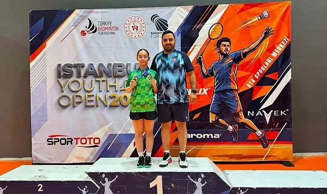 Tekirdağlı milli badmintoncudan altın ve bronz madalya