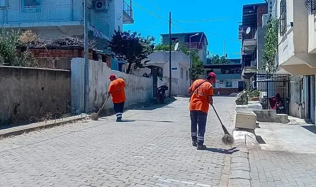 Efeler'de temizlik çalışmaları sürüyor