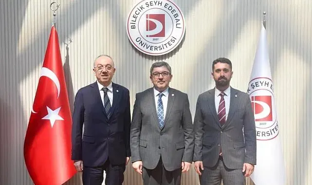 Eczacılık camiasından BŞEÜ Rektörü Kaplancıklı'ya ziyaret