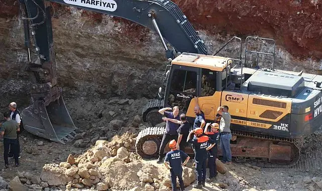 İnşaat kazısında göçük altında kalan kepçe operatörü hayatını kaybetti