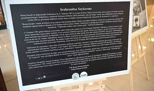 Srebrenitsa Soykırımında hayatını kaybedenler Gaziosmanpaşa'da anıldı