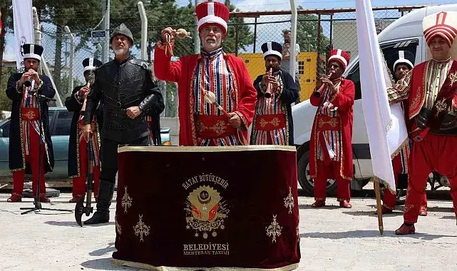 HBB Mehteranı, "Ecdadın İzinde" programıyla Yayladağı'nda vatandaşlarla buluştu