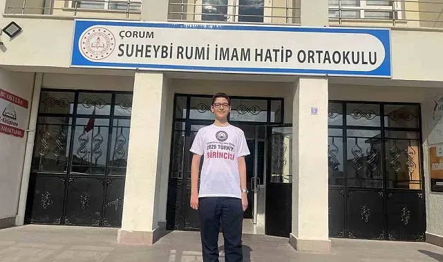 LGS'de Türkiye birincisi olan öğrenci: "Sıkı ve dengeli bir şekilde çalışmaya özen gösterdim"
