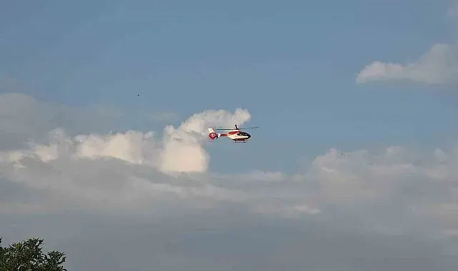 Kalp hastası ambulans helikopterle Van'a getirildi