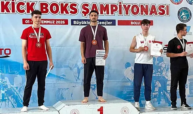 Elazığ'ın altın yumrukları Türkiye kürsüsünde