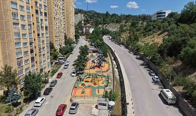 Karabük'te Cevizkent TOKİ Tema Parkı'nda sona gelindi