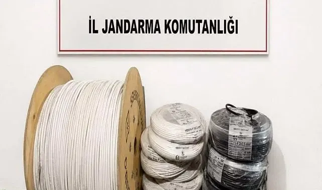 Bolu'da kablo hırsızlarını JASAT ekipleri yakaladı
