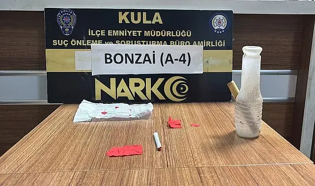 Kula Emniyeti'nden bir gecede 3 uyuşturucu operasyonu