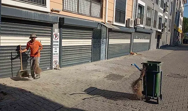 Germencik'te temizlik çalışmaları aralıksız sürüyor