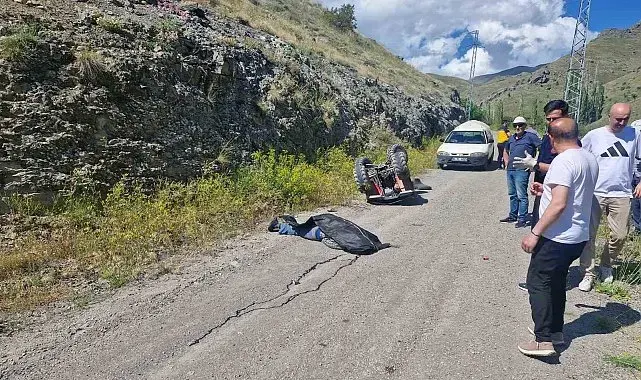 İspir'de kahreden kaza: ATV'den düşen şahıs hayatını kaybetti