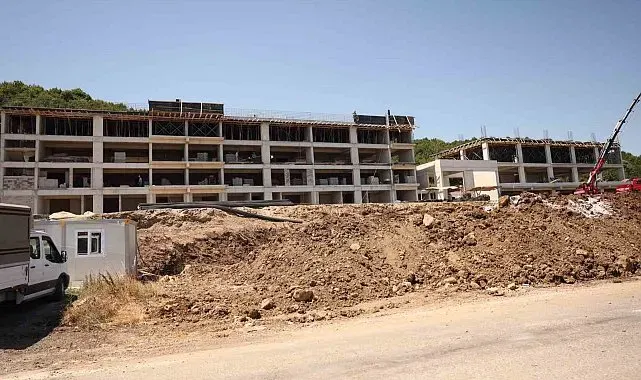 Meteoroloji 10. Bölge Müdürlüğü binası yükseliyor