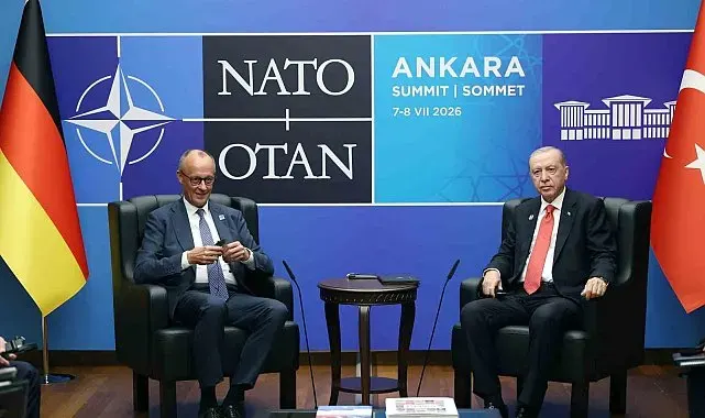Cumhurbaşkanı Erdoğan, Almanya Başbakanı Merz ile bir araya geldi