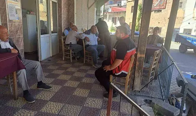 Çamardı'da hasat öncesi üreticilere bilgilendirme toplantıları