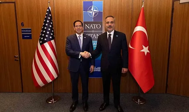 Bakan Fidan, ABD Dışişleri Bakanı Rubio ile görüştü